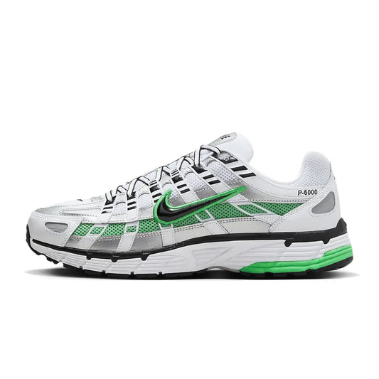 Nike P-6000 Metallic Silver Spring Green