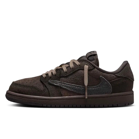 Travis Scott x Air Jordan 1 Low OG Kids Velvet Brown
